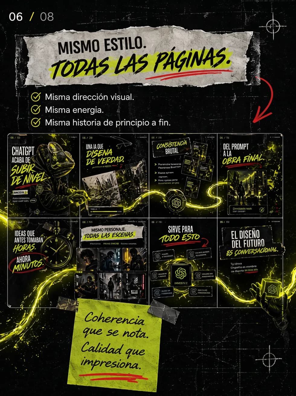 Página 6 del carrusel ChatGPT sube de nivel
